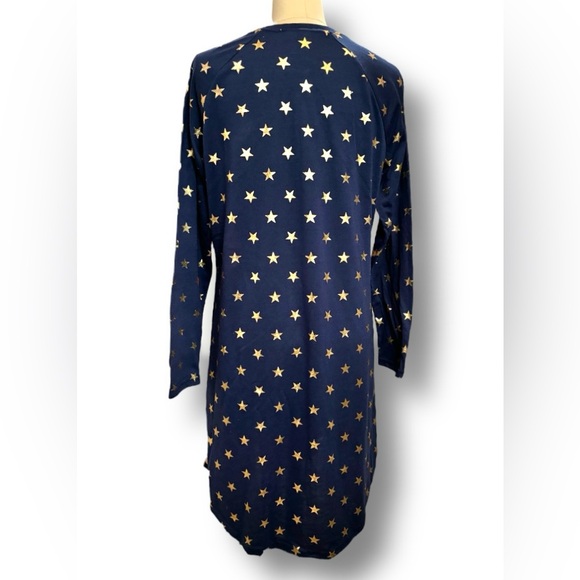 Wonder Woman Circle Logo Raglan Night Gown Shirt Sz L - Picture 5 of 7